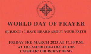 World Day of Prayer Blog