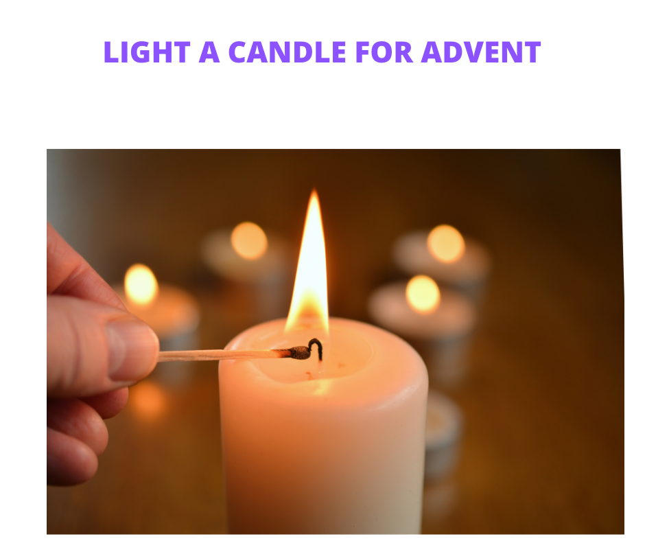 Light a candle for Advent