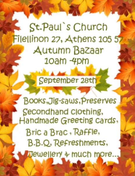 Autumn Bazaar Blog